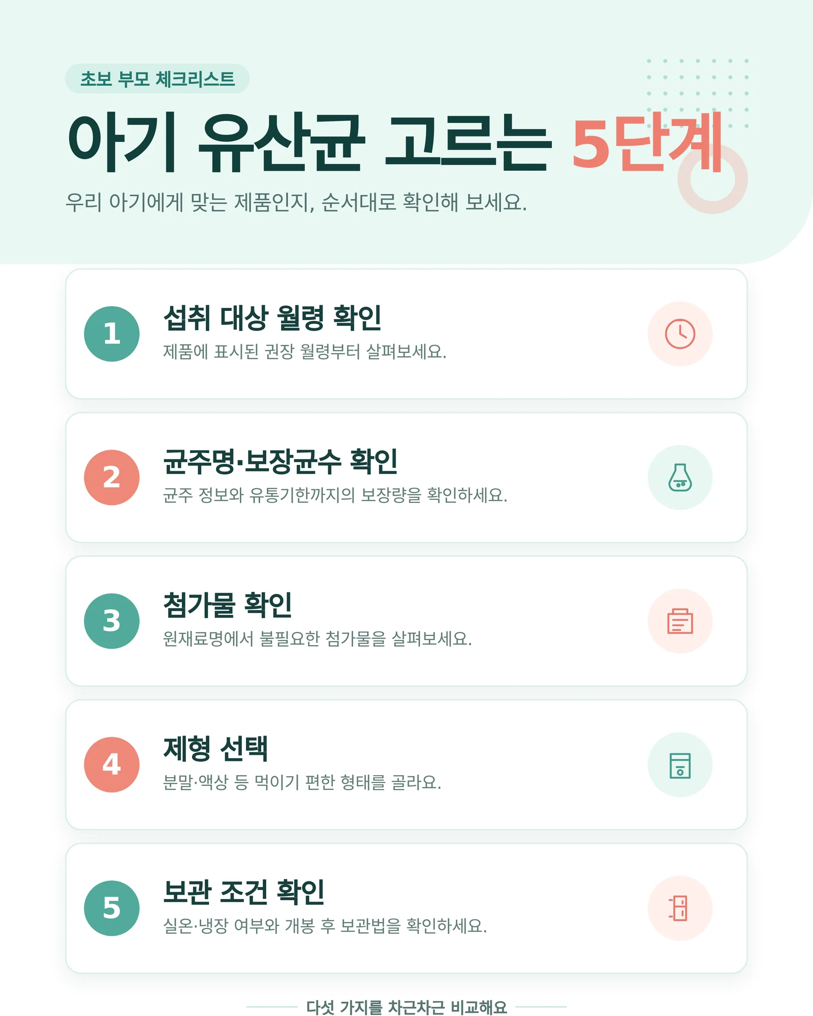 아기 유산균 균주 종류 관련 이미지